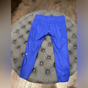 EUC Lululemon Fast and Free Size Pocket Leggings, 25 in inseam, Size 14